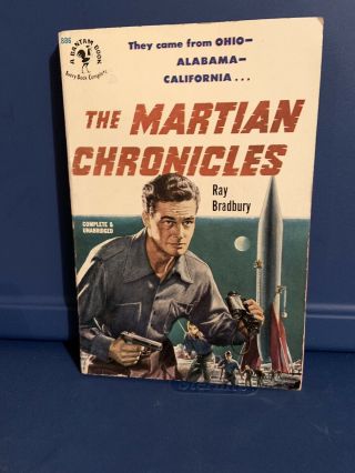 Ray Bradbury / The Martian Chronicles First Edition 1951; Bantam886; Very Good