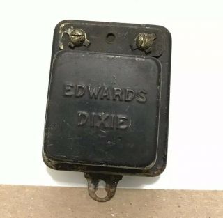 Vintage Edwards Dixie School Fire Alarm Service Bell 12v