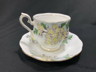 Vintage Royal Albert Flower of the Month Teacup & Saucer Hawthorne Tea Cup 5 2
