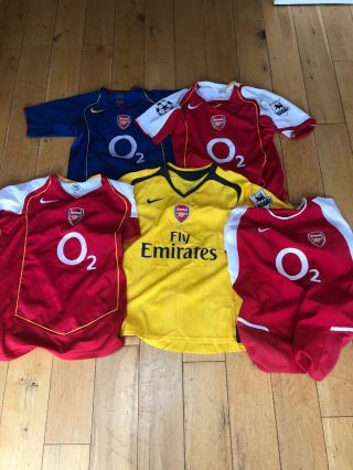 Vintage Retro Arsenal Football Shirts
