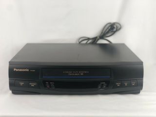 Panasonic Omnivision Pv - 9450 4 Head Hi - Fi Stereo Vcr Video Cassette Recorder