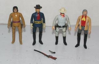 Legend Of The Lone Ranger Vintage Action Figures By Gabriel Tonto Buffalo Bill,