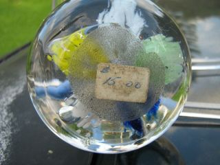 VINTAGE ROUND SHAPED GLASS 3 