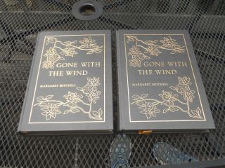 Gone With The Wind (easton Press) 2 Volumes Leather