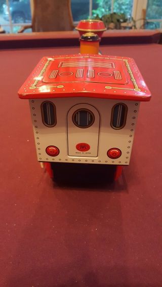 Vintage Japanese Modern Toys Spirit of 1776 Battery Operated Toy Tin Train 3