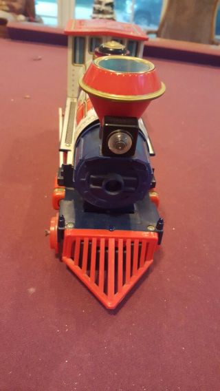 Vintage Japanese Modern Toys Spirit of 1776 Battery Operated Toy Tin Train 4