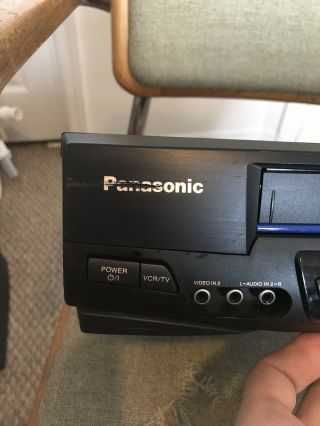 Panasonic HI - FI Stereo VHS VCR Recorder Player 4 Head PV - V4521 2