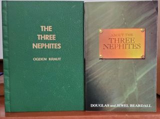 Mormon Books - The Three Nephites - Two Books - By Kraut And Beardall