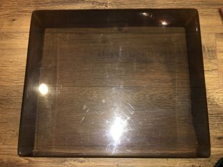 Vintage Dust Cover For Dual 1219 Turntable With Minor Damage 3
