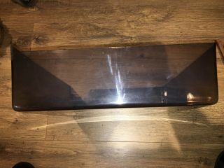 Vintage Dust Cover For Dual 1219 Turntable With Minor Damage 5