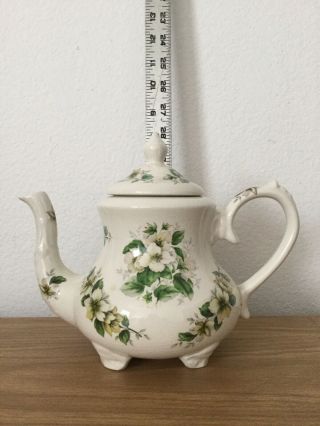 Arthur Wood Magnolia Teapot England Vintage 5700