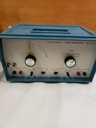 Heathkit Audio Generator Model Ig - 5282 Box