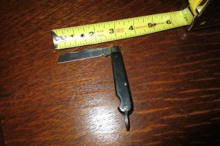 Vintage Camillus York Usa Ideal 35 - 287 Pocket Folding Knife,  Old Tool,  3 - 1/4 "