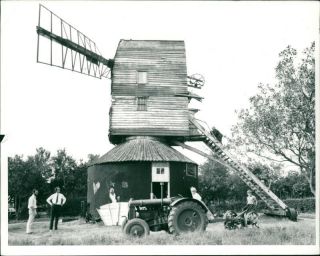 Windmills,  Syleham Mill - Vintage Photo