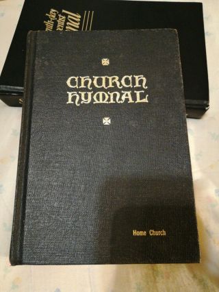 1941 The Church Hymnal Seventh - Day Adventist Church - Hardcover In Black