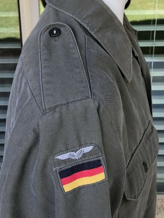 Vintage Altreichenauer German Military Field Uniform Shirt Army Mens Sz Med/larg