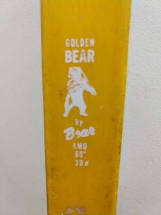 Vintage Fred Bear Golden Bear Figerglass Recurve Bow 30