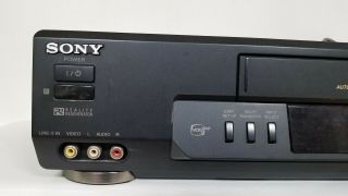 Sony SLV - N70 VCR Video Cassette Recorder 4 - Head Hi - Fi Stereo 2