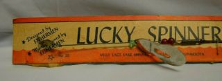 Vintage Lucky Spinner Fishing Lure Mille Lacs Lake Spinner Co.