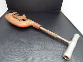 Vintage Rigid No.  2a Heavy Duty Pipe Cutter Tool 1/8 To 2 Inch