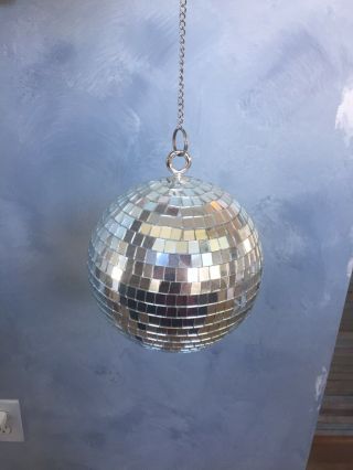 Disco Ball Mirrored Vintage 1970 