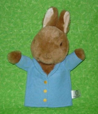Vintage Peter Rabbit Hand Puppet Plush Toy