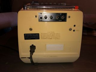 Vintage SONY Solid State transistor portable TV TV - 750 Modern space age 5