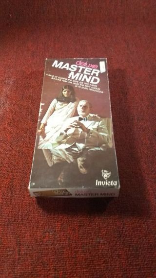 Vintage Deluxe Master Mind Game By Invicta Complete