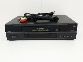 Toshiba Hifi Stereo Vcr Vhs Player Recorder W422 W - 422c