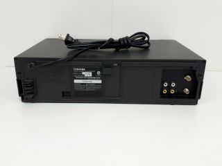 Toshiba HiFi Stereo VCR VHS Player Recorder W422 W - 422C 3