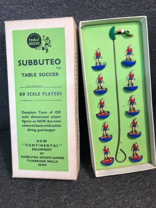 Vintage Subbuteo 00 Scale Players - Oldham