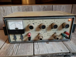 Heathkit Sine Square Audio Generator Ig - 18