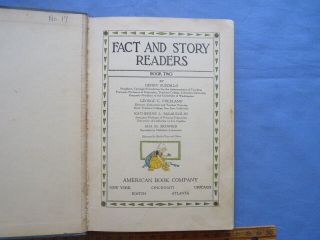 Fact and Story Readers Book Two Suzzallo Freeland McLaughlin Skinner 1930 2