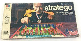 Vintage Stratego Board Game 100 Complete 1977