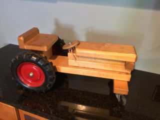 Vintage Community Rifton Ny,  Wooden Tractor
