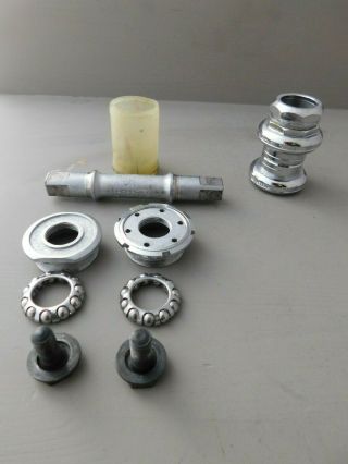 Vintage Tange Seiki/ Campagnolo Headset And Bottom Brackets Iso Size/iso Size