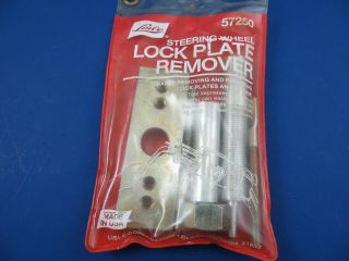 Vintage Lisle Tools Steering Wheel Lock Plate Remover Tool Usa Made 57250