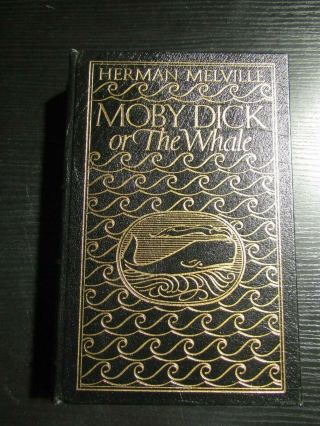 Easton Press: Moby Dick,  Melville (leather - Bound,  Gilt - Edged)