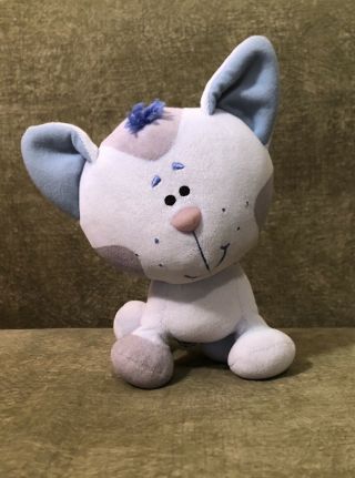 Vintage Blues Clues Eden Toys Periwinkle Purple Cat 9” Plush Stuffed Animal
