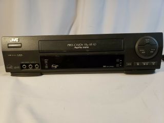 JVC HR - VP58U VCR VHS 4 Head HiFi Stereo Video Cassette Recorder Player w/Remote 2