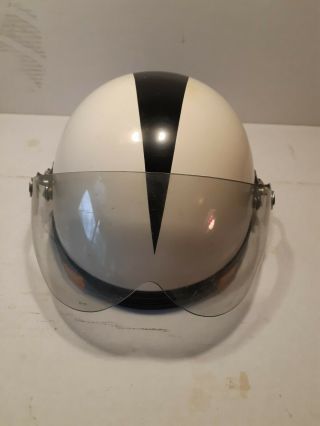Vintage Motor Scooter Helmet