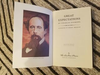Leather Bound " Great Expectations " Dickens,  Easton Press Collectors Edtion,