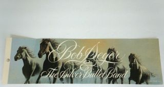 Vintage Retro Cool 1982 Bob Seger The Silver Bullet Band Bumper Sticker