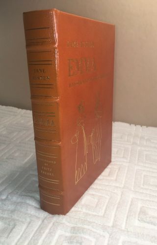 Jane Austen " Emma " 1983 The Easton Press Illustrated By Fritz Kredel Book