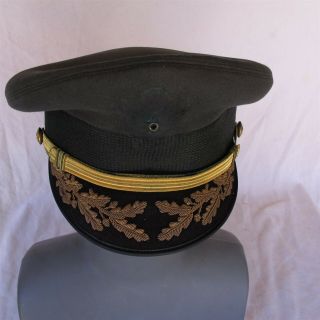 Vtg Us Army Officers Hat Cap 1970 