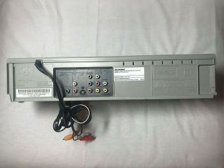 SYLVANIA DVD VCR VHS Combo Player Model DV220SL8 With Video Cables 4
