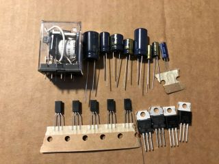 Marantz 2240 Power Supply Rebuild Recap Kit Capacitors Transistors Diodes Relay