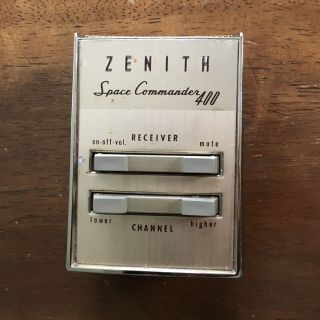 Vintage Zenith Space Commander 400 Tv Television Remote Clicker