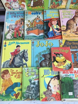 54 VTG Children ' s Books Whitman Tell - a - Tale Tiny Tot Rand McNally Tip - Top Elf 3