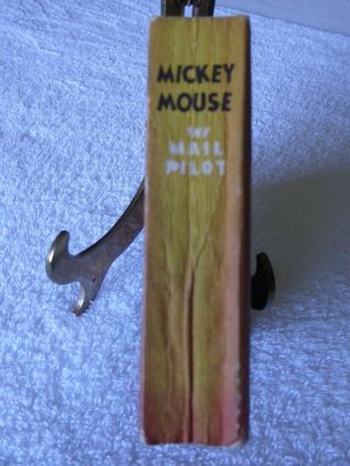 1933 Little Big Book Mickey Mouse and Mail Pilot by Walt Disney 3